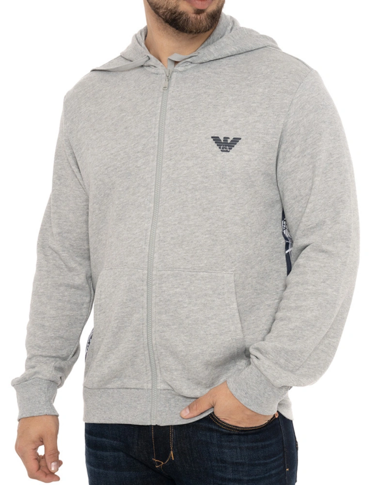 Underwear Mens Side Logo Hoodie (Grey)
