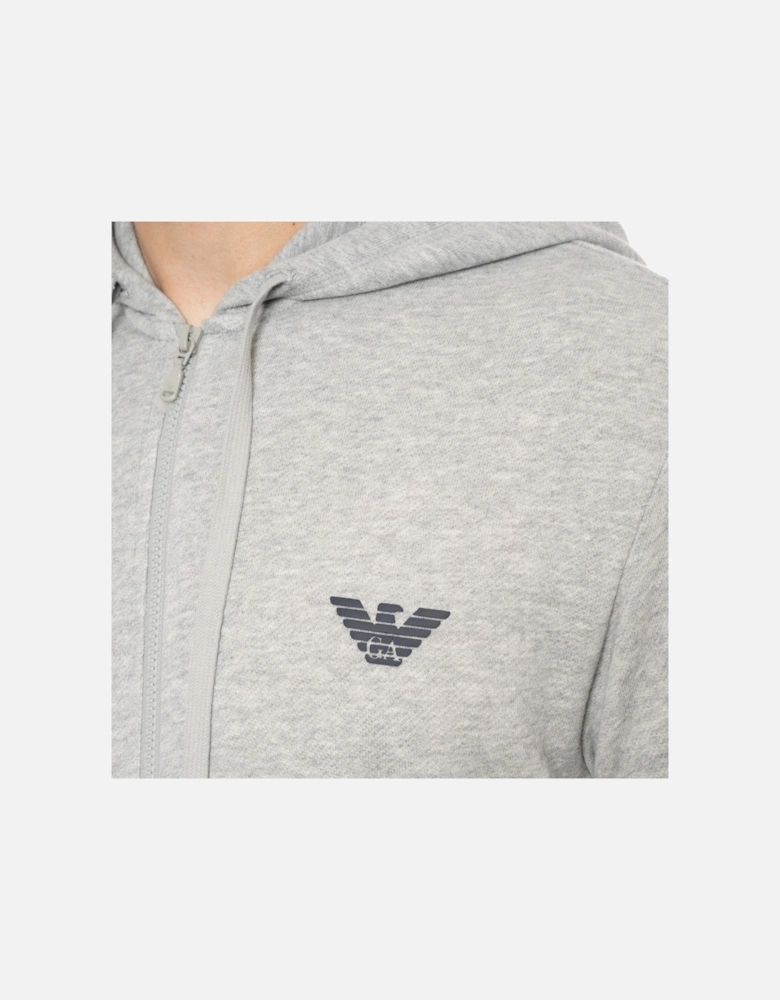 Underwear Mens Side Logo Hoodie (Grey)