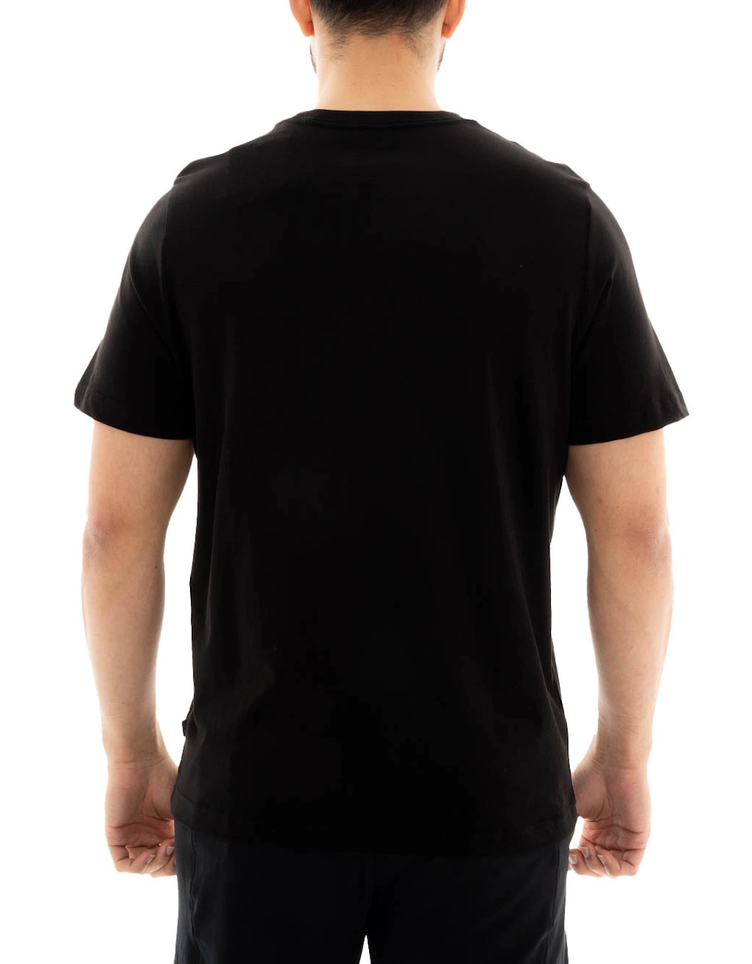 Mens Essential Small Logo T-Shirt (Black)