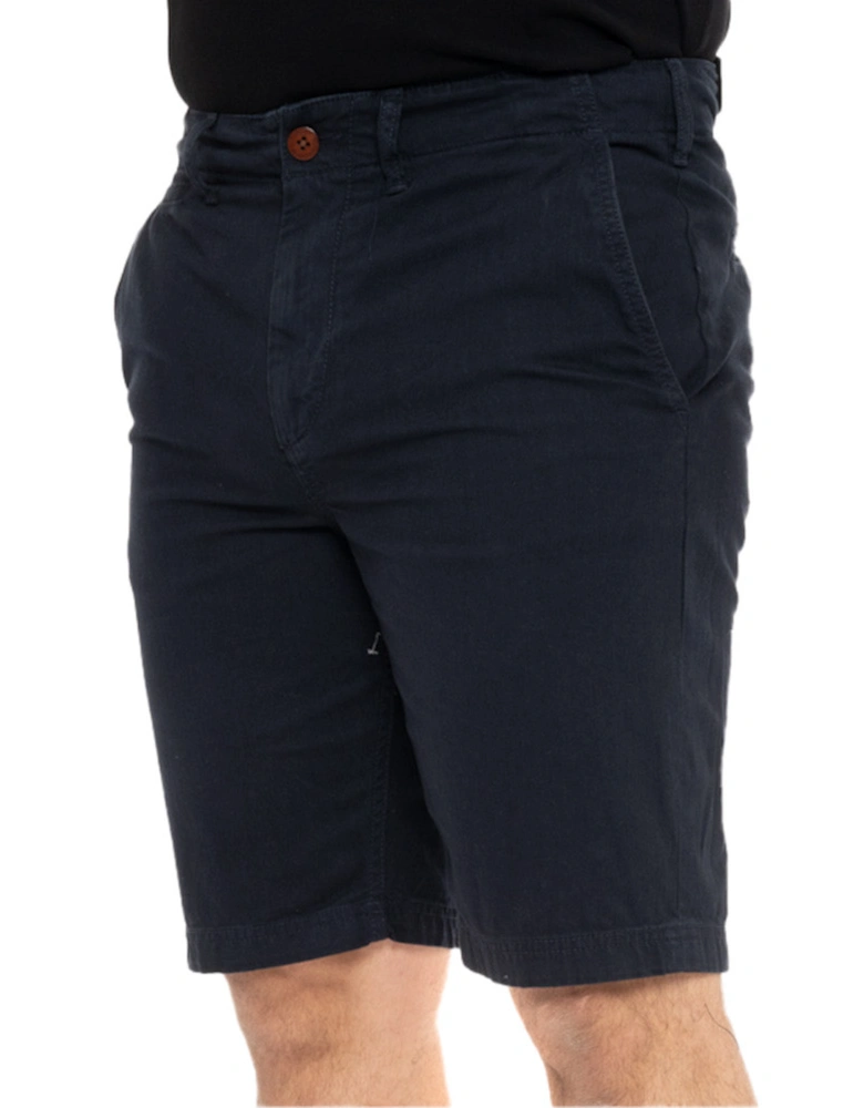 Mens Vintage Officer Chino Shorts (Eclipse)