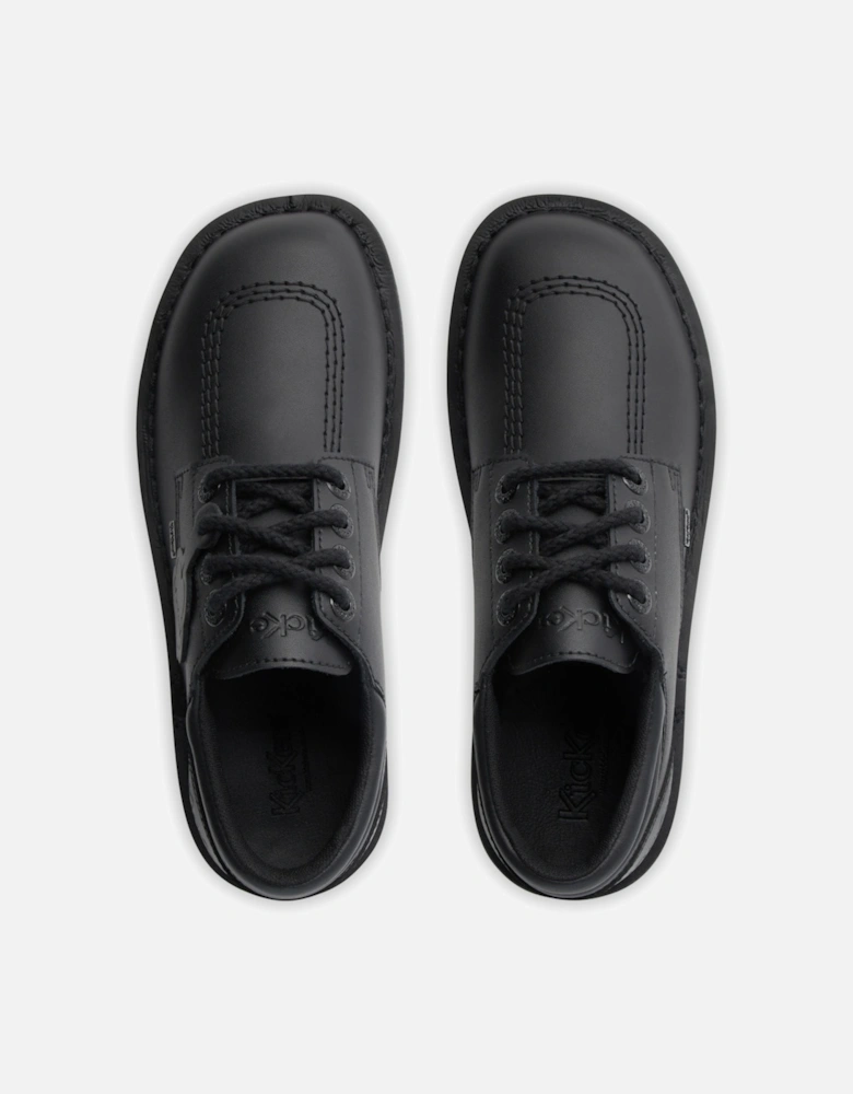 Youths Kick Lo Padded Shoes (Black)