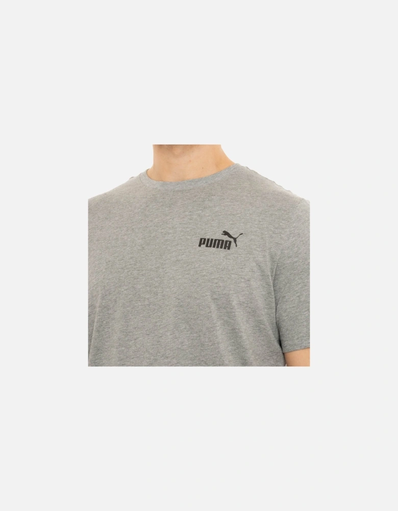 Mens Essential Small Logo T-Shirt (Grey)