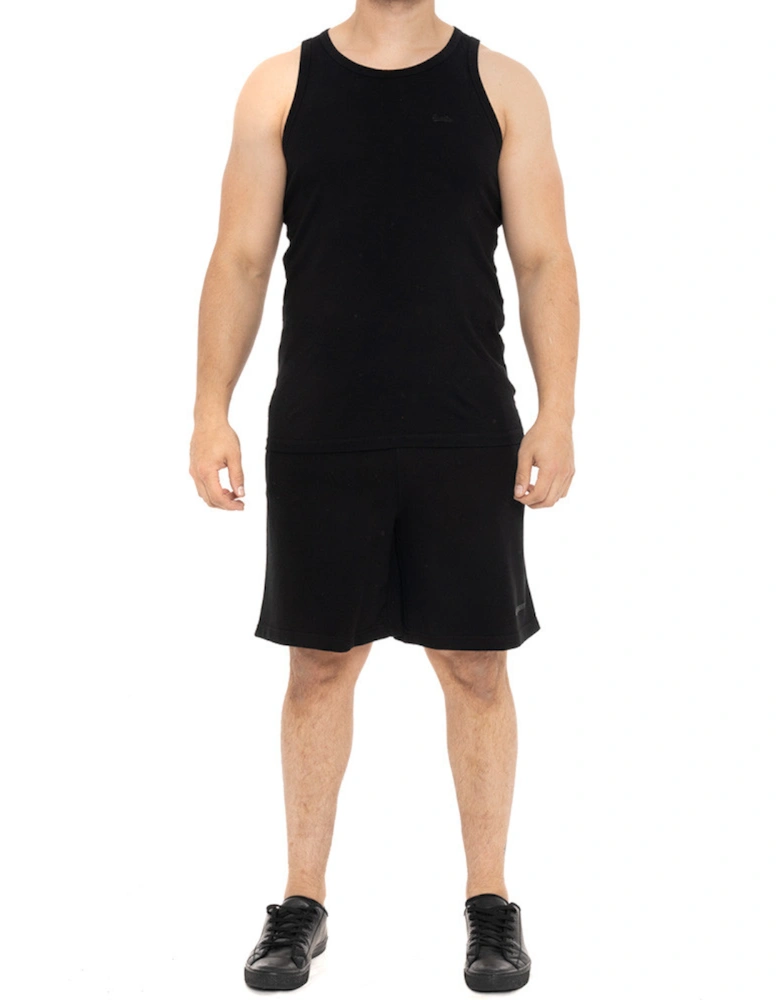 Mens Code Essential Overdyed Shorts (Black)