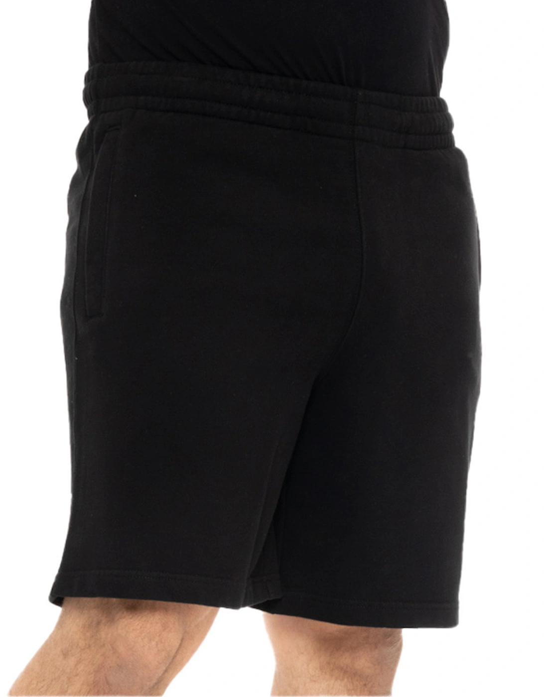 Mens Code Essential Overdyed Shorts (Black)