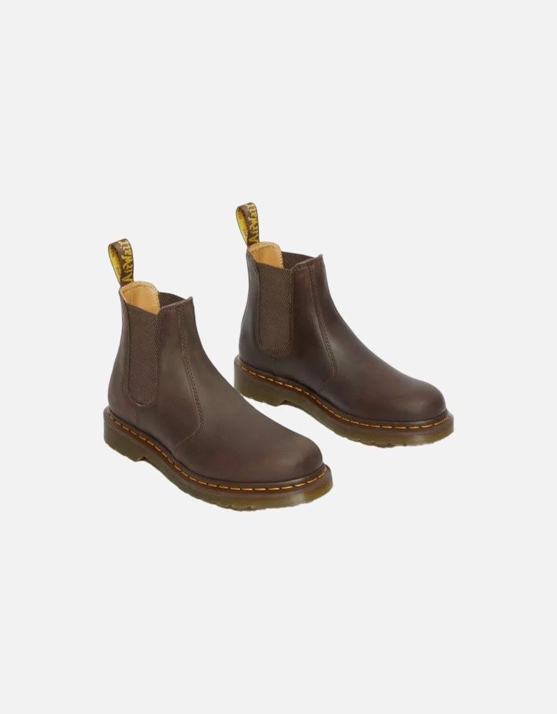 Dr. Martens Mens Crazy Horse Leather Boots (Dark Brown)
