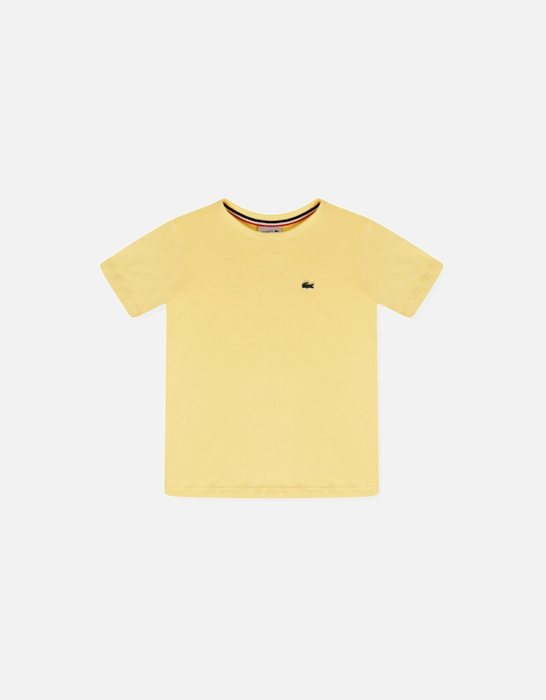 Juniors Plain T-Shirt (Lemon), 3 of 2