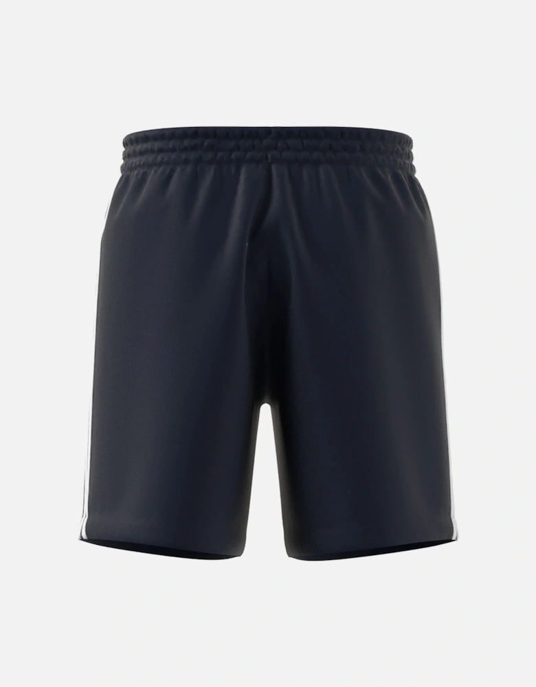 Mens 3 Stripe Jersey Shorts (Navy)
