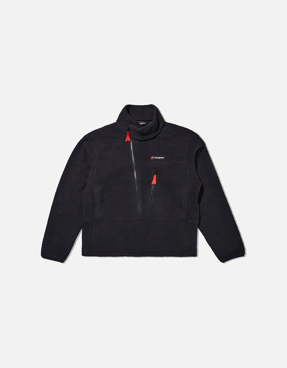 Mens Smock 2000 Fleece Sweatshirt (Black), 8 of 7