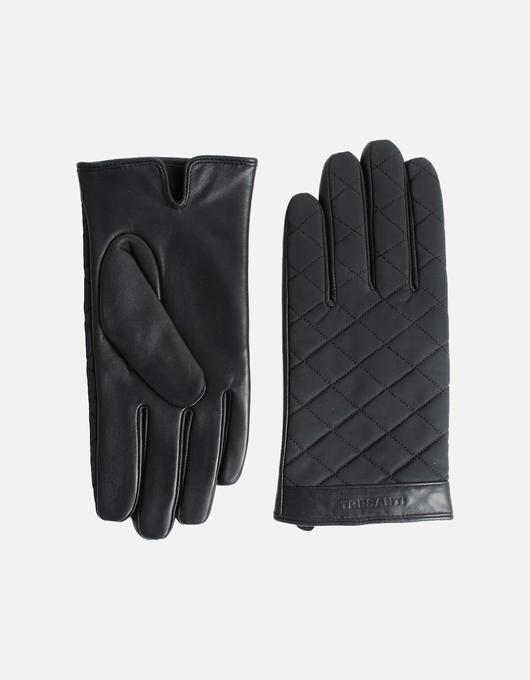Mens Shelly Leather Gloves (Black), 2 of 1