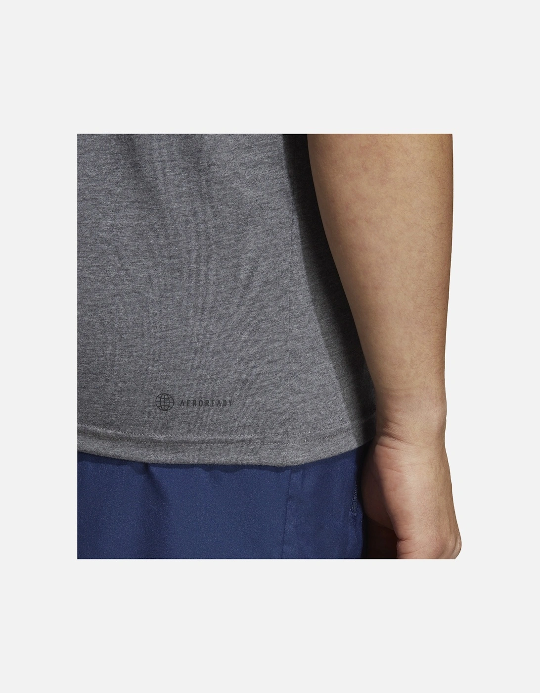 Mens Training Sleeveless T-Shirt (Grey)