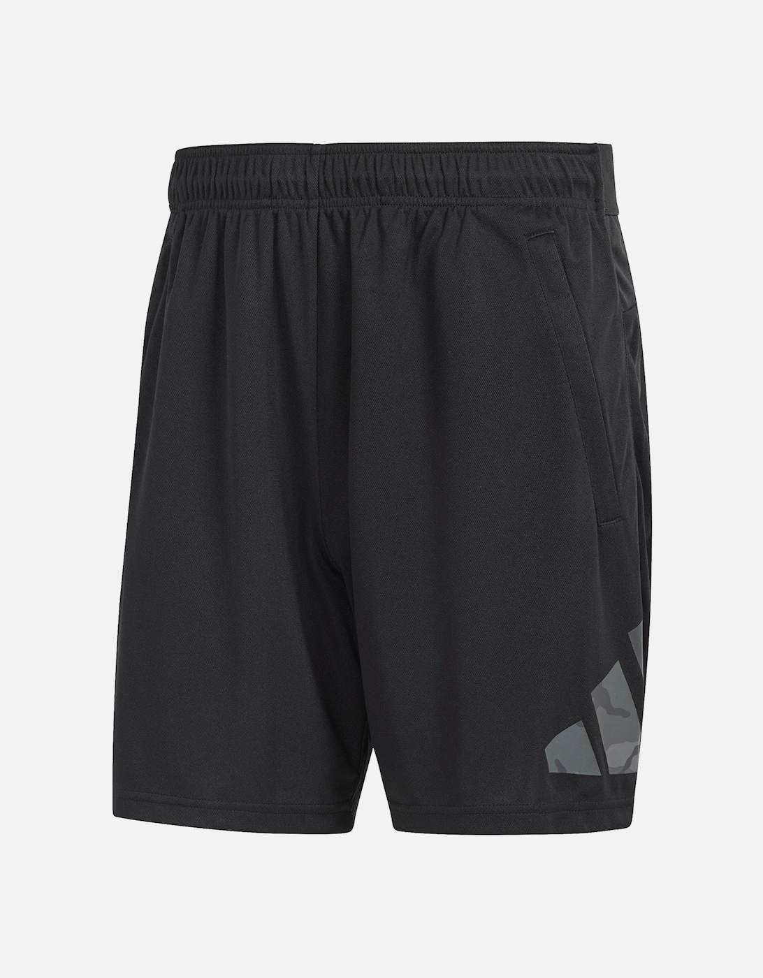 Mens Training Essential 7" Shorts (Black), 7 of 6