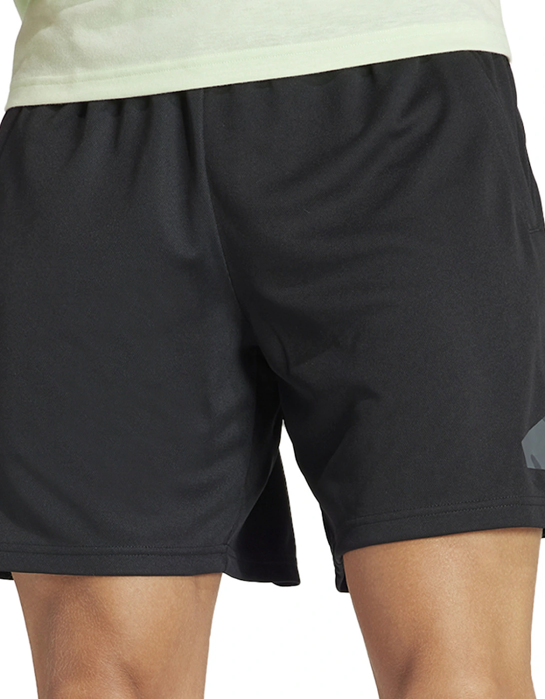 Mens Training Essential 7" Shorts (Black)