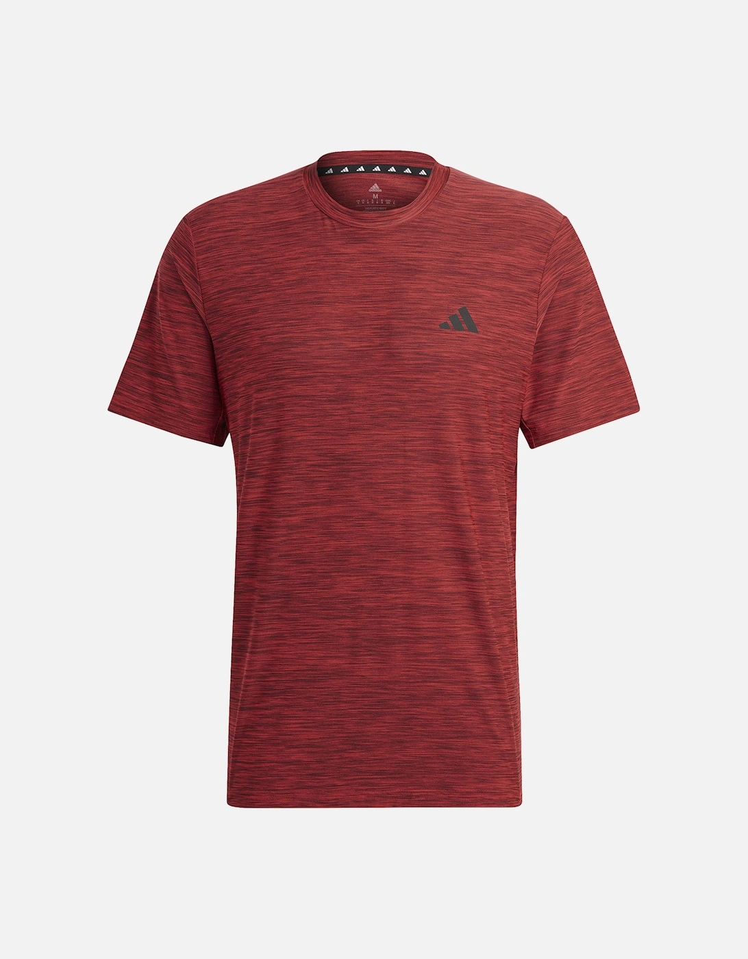 Mens Training Essential Stretch T-Shirt (Red), 7 of 6