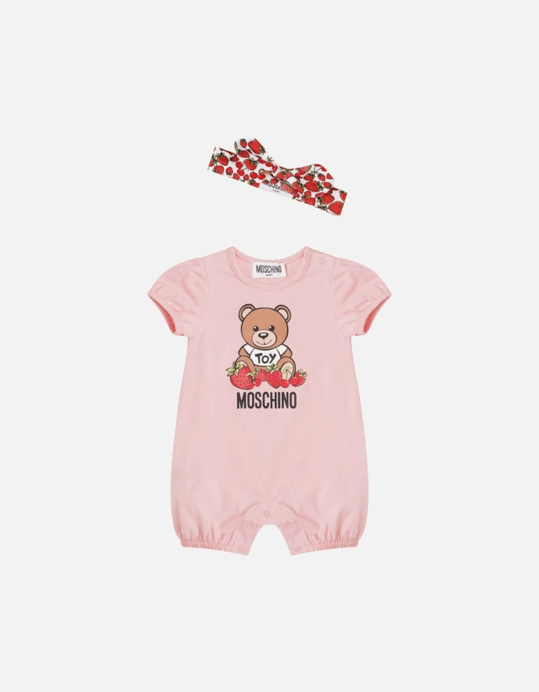 Baby Infants Romper Gift Set (Rose)