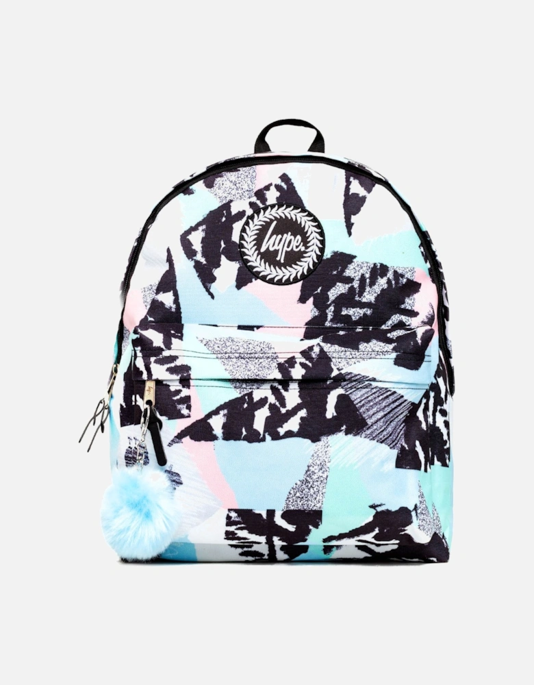 Pastel Abstract Backpack (Multicoloured)