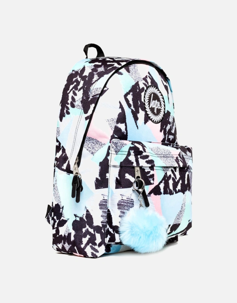 Pastel Abstract Backpack (Multicoloured)