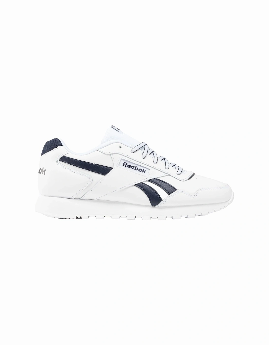 Mens Glide Trainers (White/Navy), 9 of 8