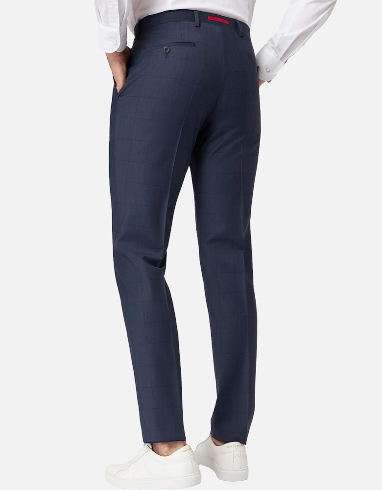 Mens Suit Trousers (Blue)
