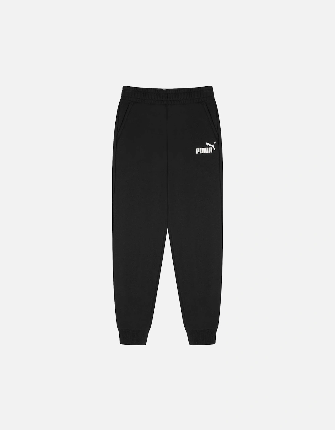 Youths Essential Fleece Joggers (Black), 3 of 2