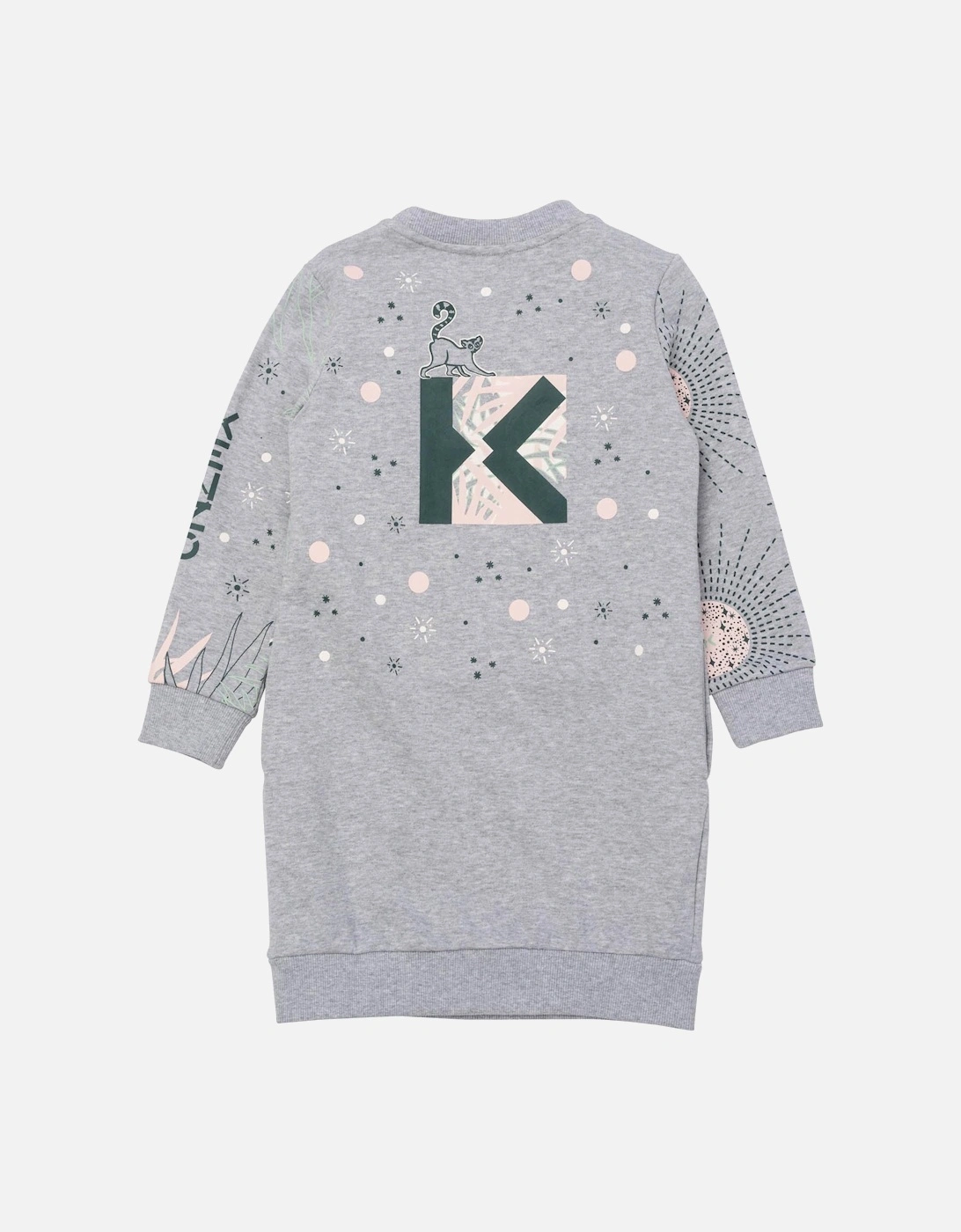 KIDS Juniors K12048 Sweat Dress (Grey)