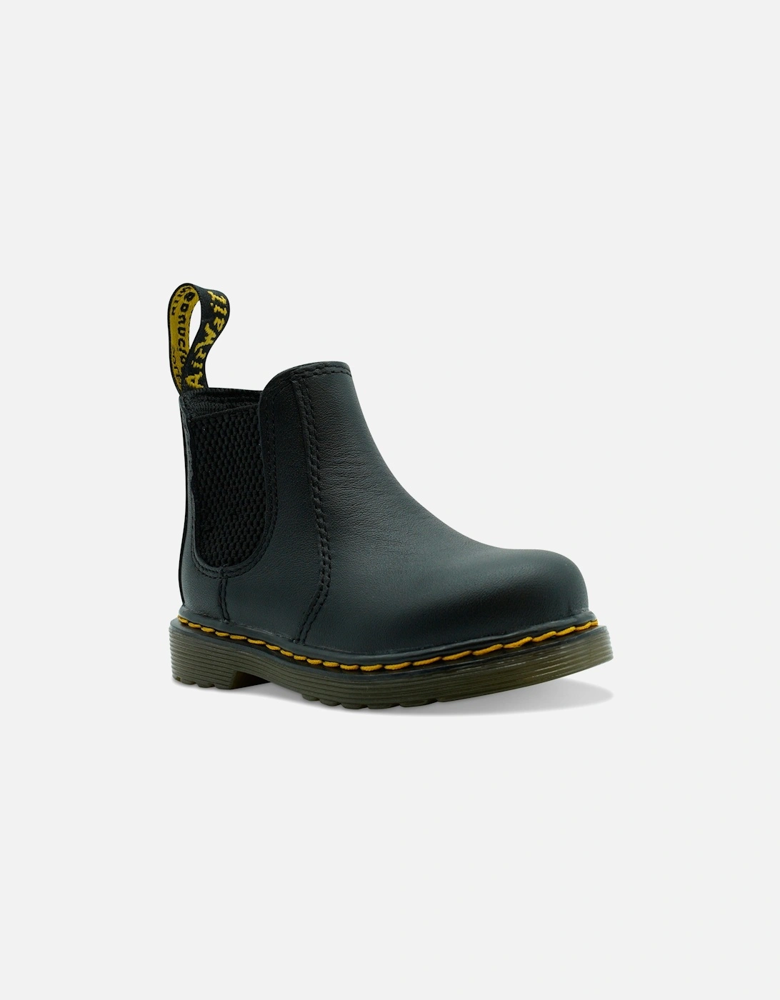 Dr. Martens Infants Leather Chelsea Boots (Black), 4 of 3