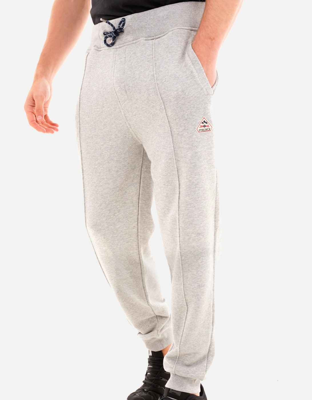 Mens Yan Unbrushed Joggers (Grey), 4 of 3