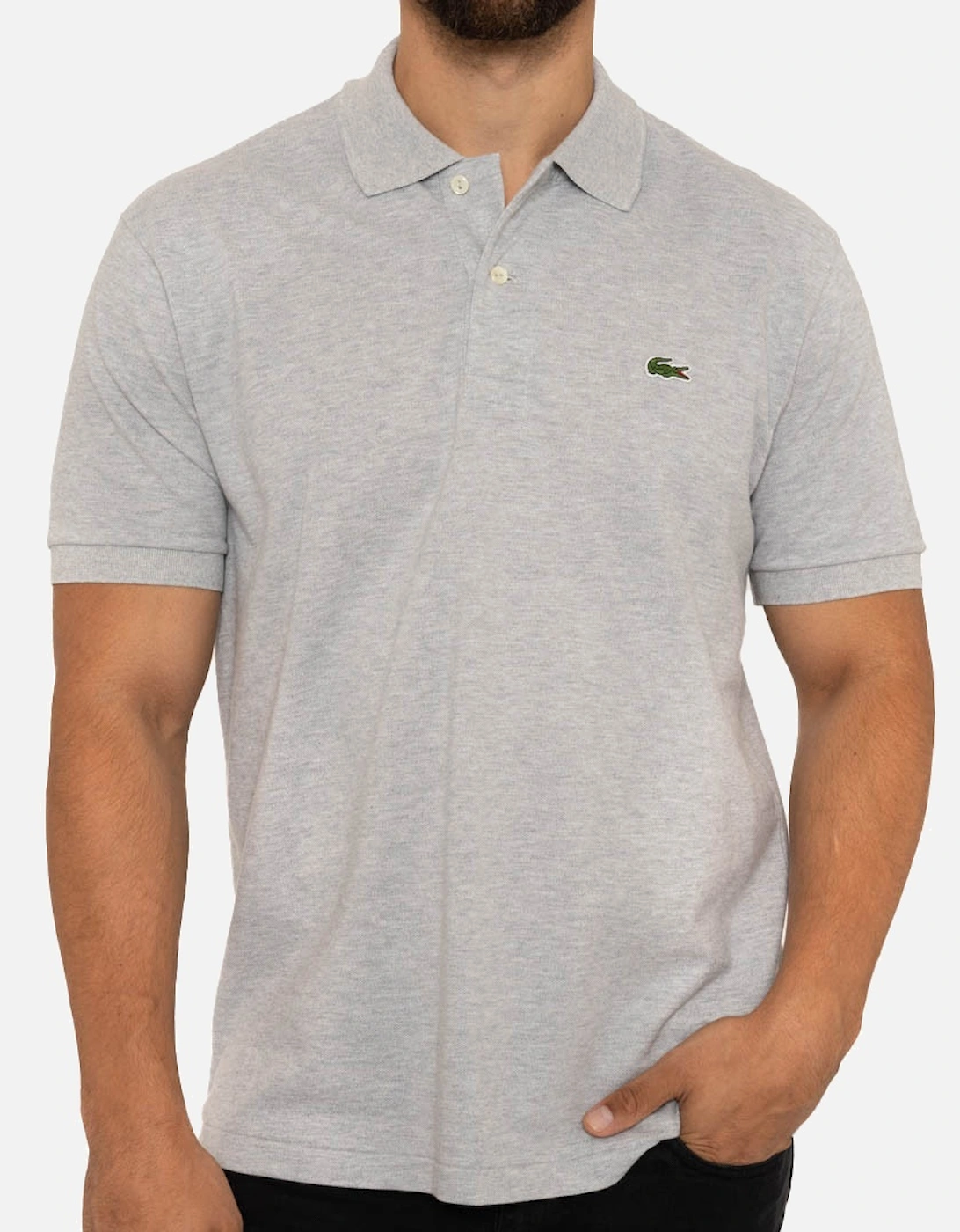 Mens L1264 Polo Shirt (Grey), 6 of 5