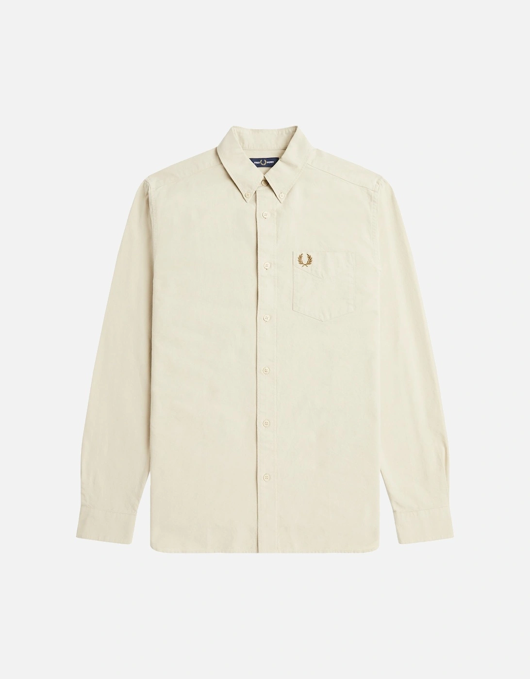 Mens Oxford Shirt (Oatmeal), 9 of 8