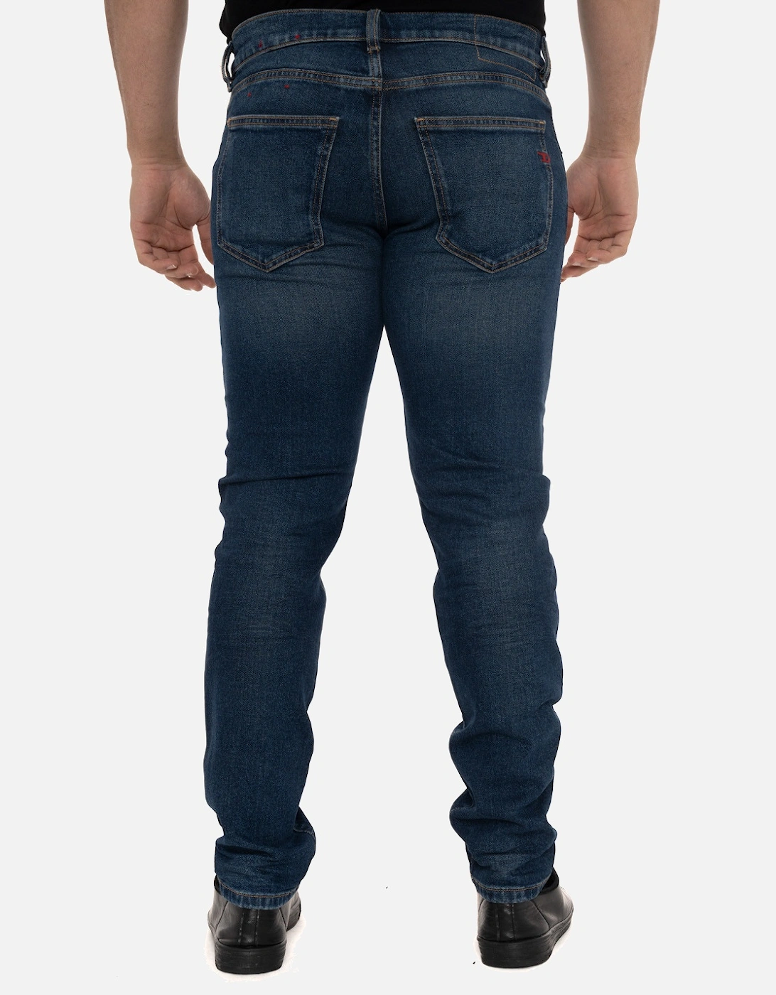 Mens D-Strukt Slim Fit Jeans (Blue)