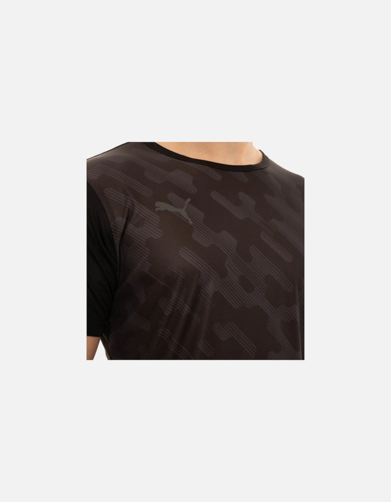 Mens Individual Rise Graphic Top (Black)