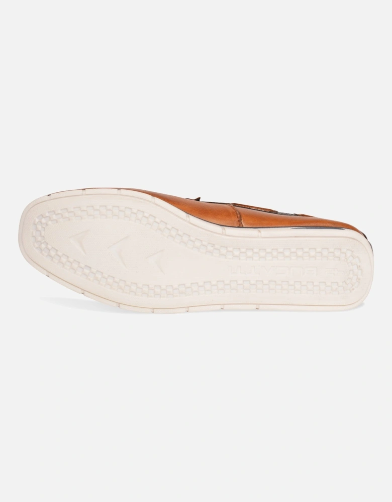Mens Chesley Moccasin Shoes (Tan)