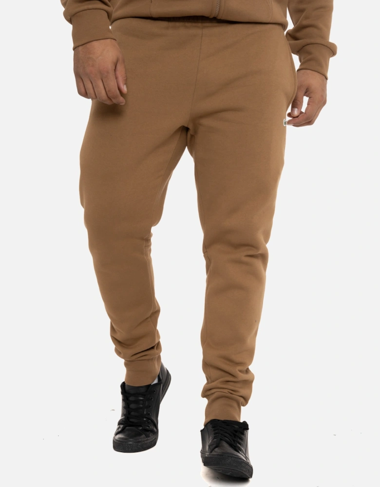 Mens Slim Fit Joggers (Brown)