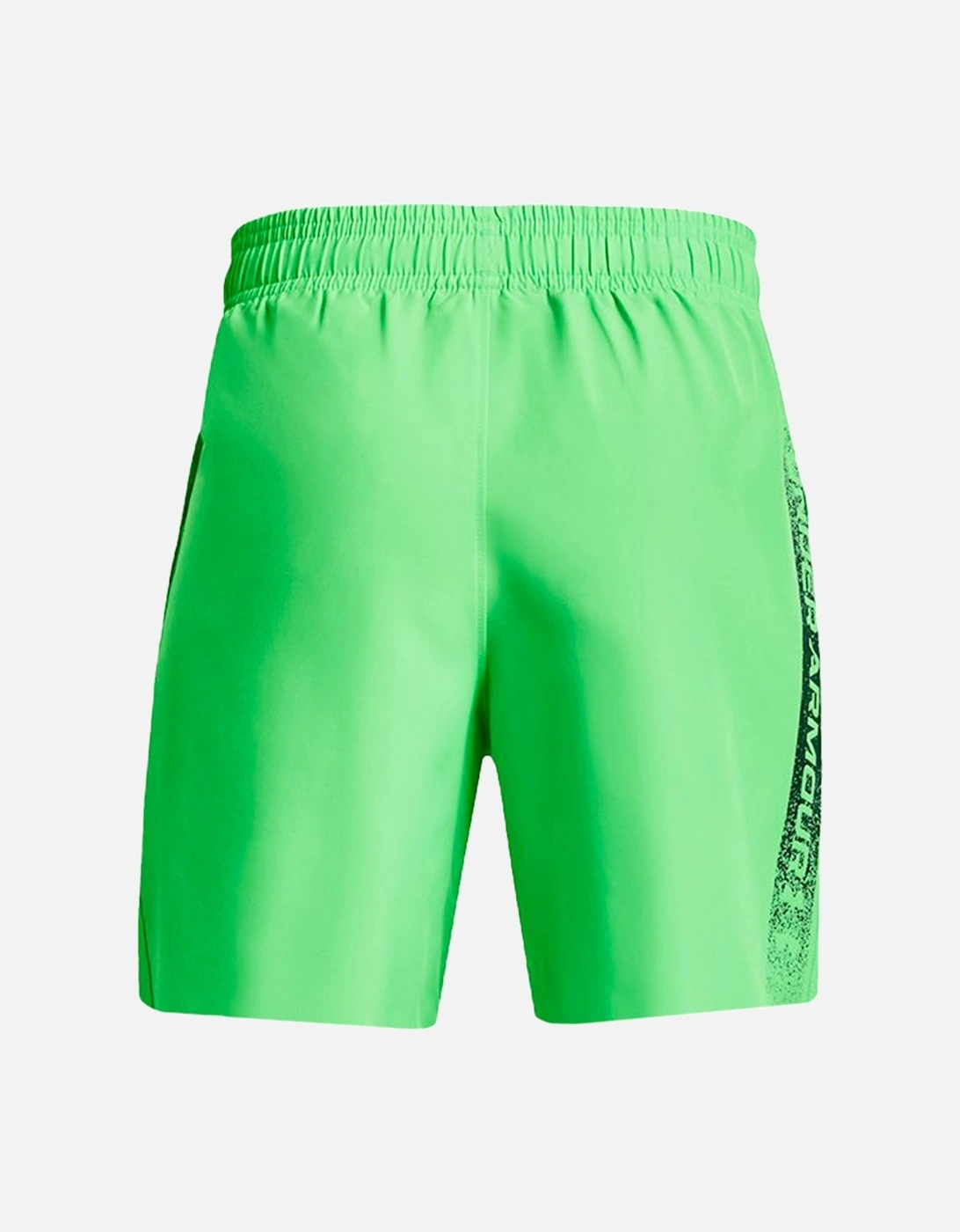 Youths Woven Graphic Shorts (Green), 3 of 2