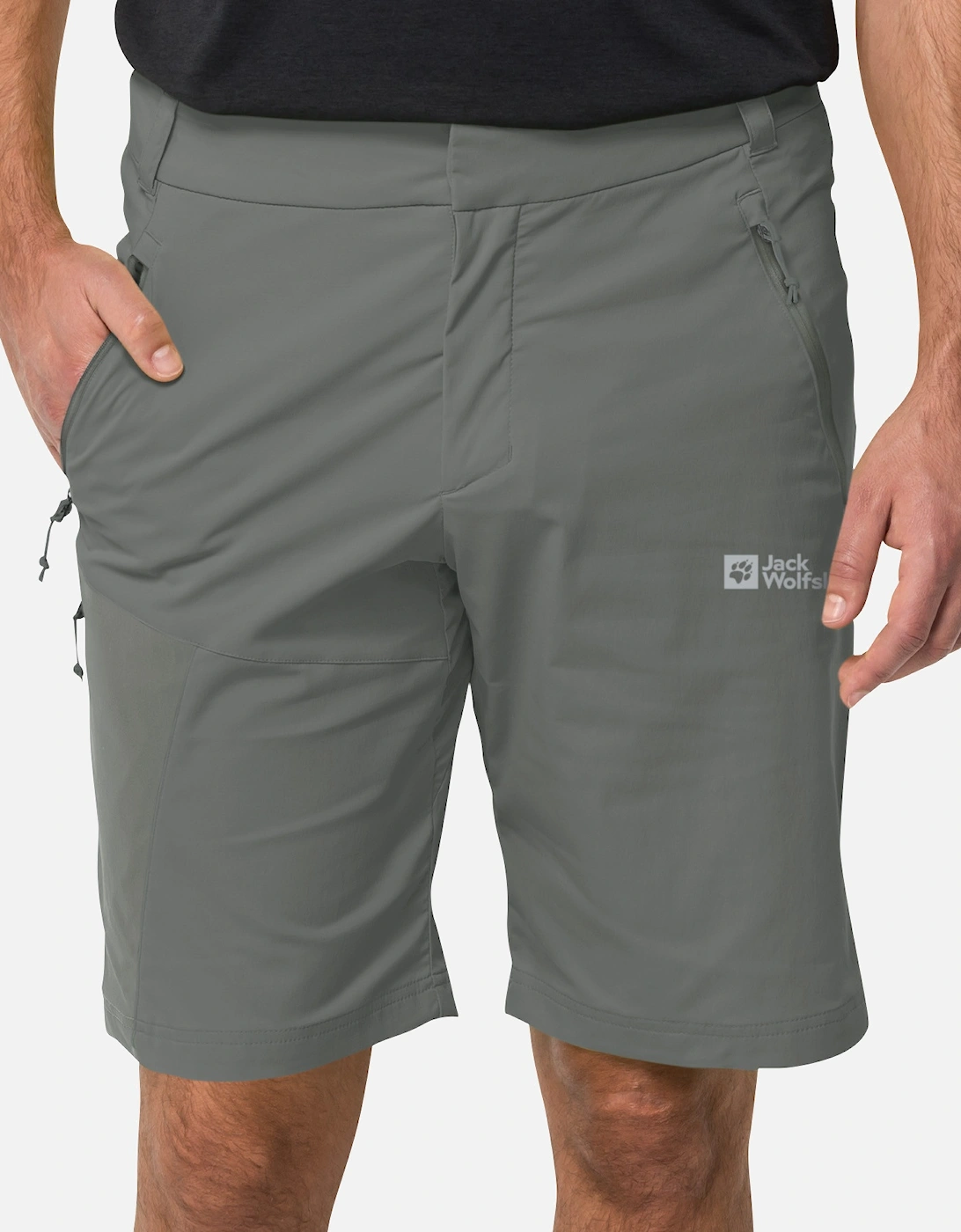 Mens Glastal Shorts (Gecko Green), 4 of 3