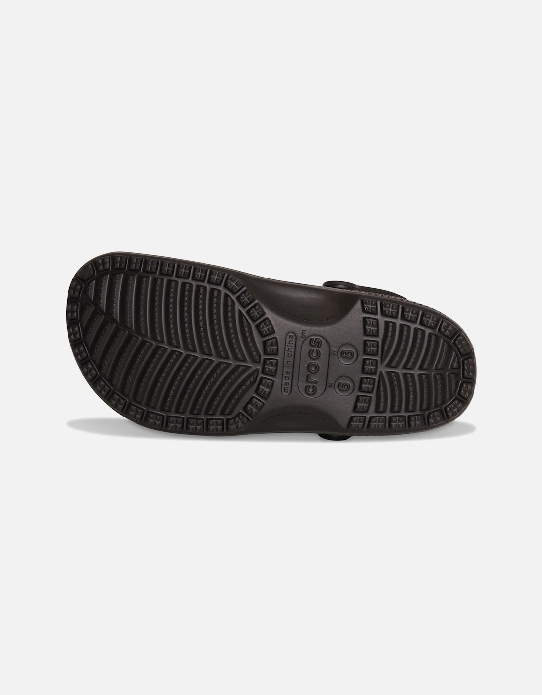 Unisex Adult Classic Clog Sandals (Black)