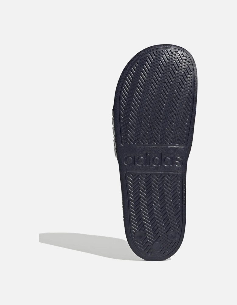 Mens Adilette Shower Slides (Navy)