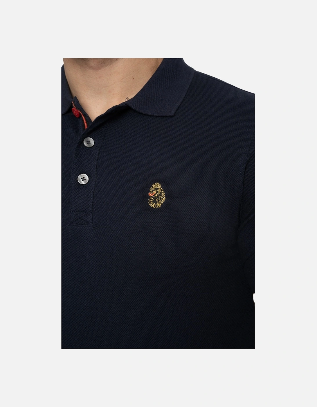 LUKE Sport Mens New Mead Polo Shirt (Dark Navy)