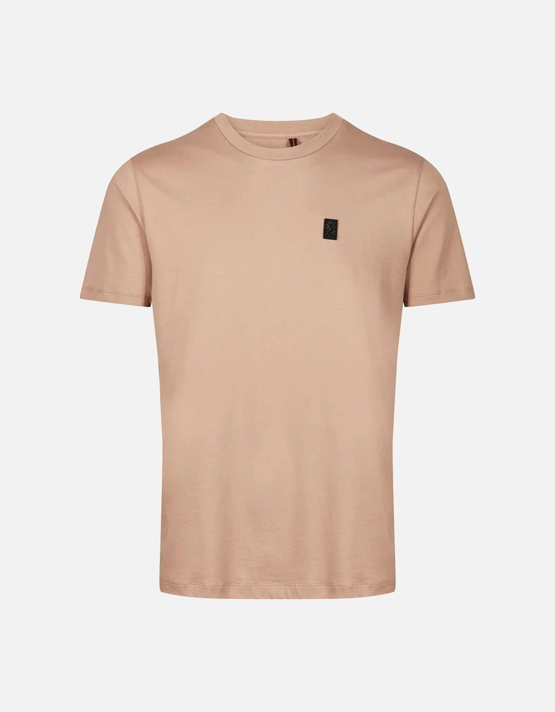 Luke Mens Pima Shiny Lion T-Shirt (Oatmeal), 5 of 4
