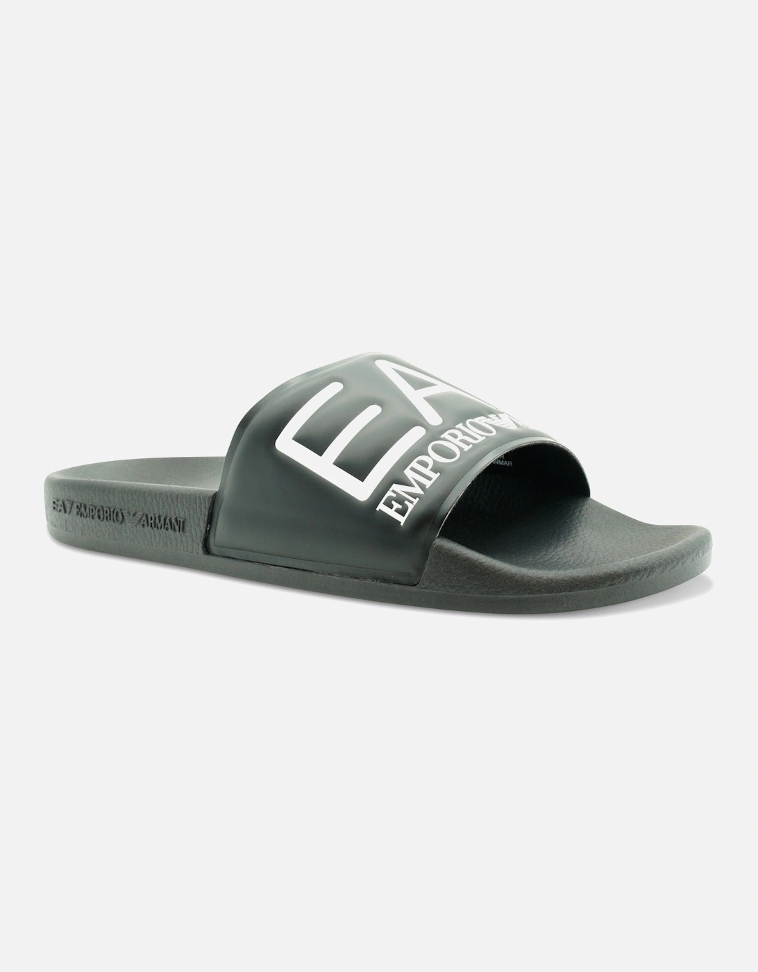 Mens Big Logo Visibility Slides (Black), 4 of 3