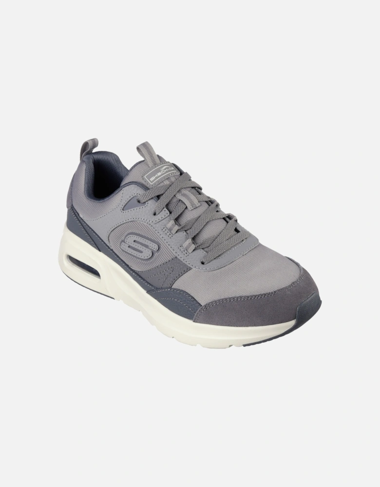 Mens Skech Air Court Trainers (Grey)