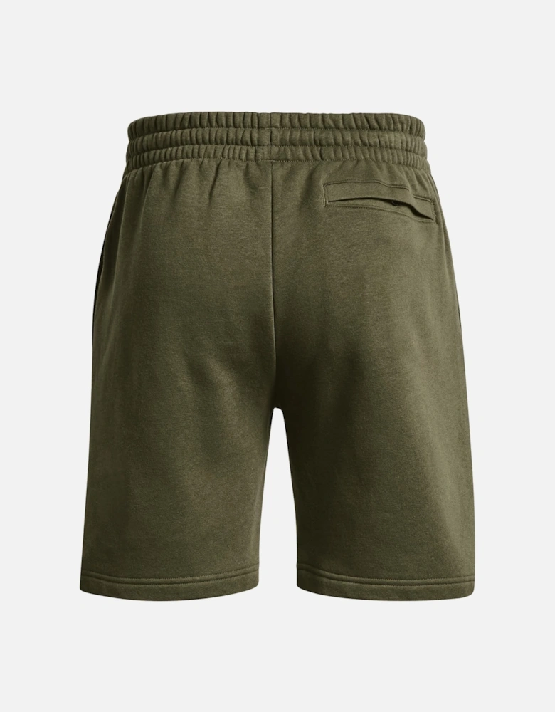 Mens Rival Fleece Shorts (Marine Green)