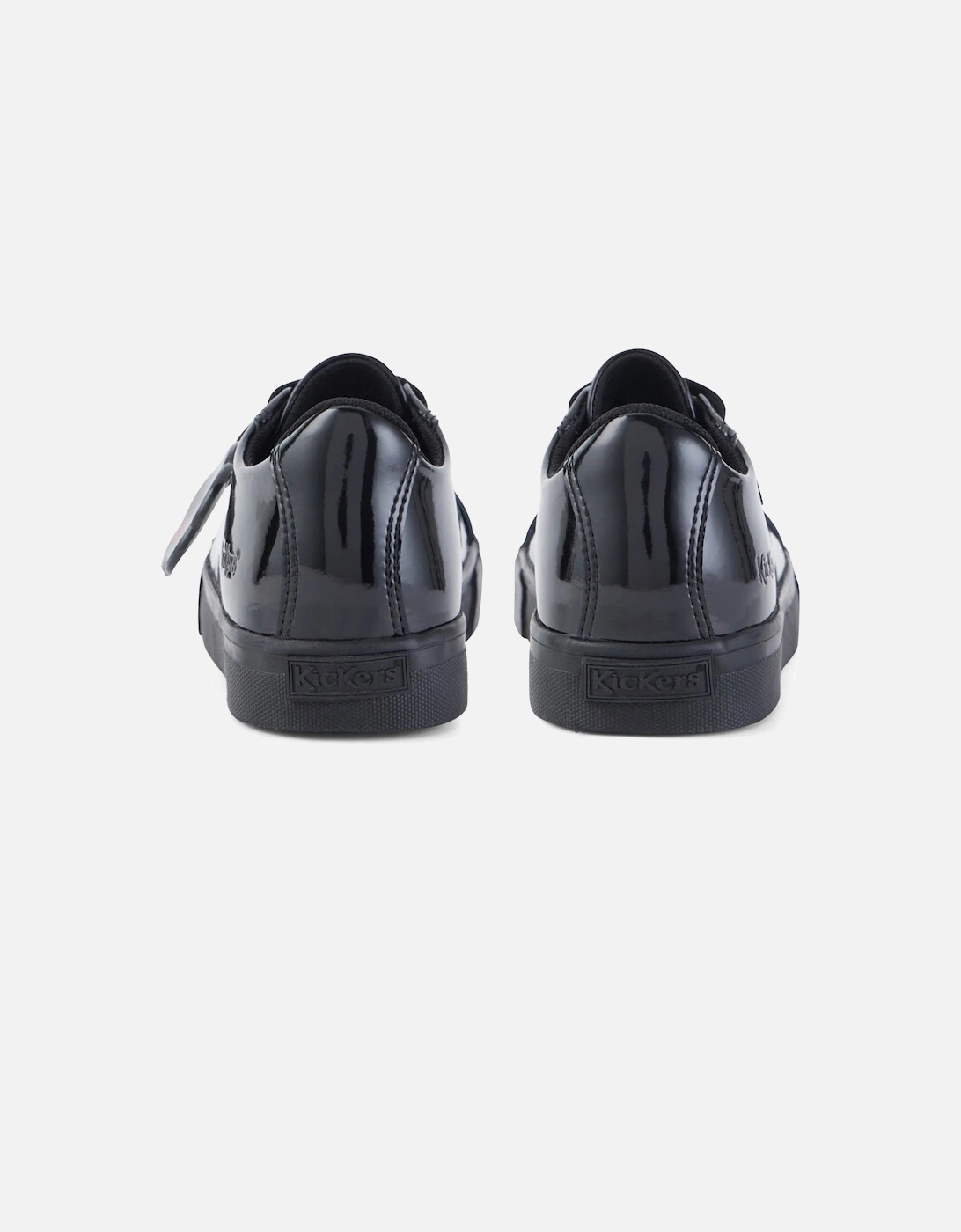 Juniors Tovni Patent Lacer Shoes (Black)