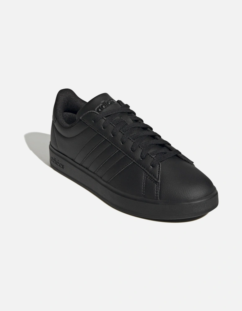 Mens Grand Court Trainers (Black)