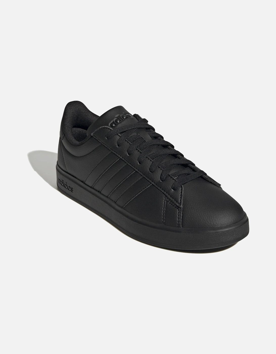 Mens Grand Court Trainers (Black), 6 of 5