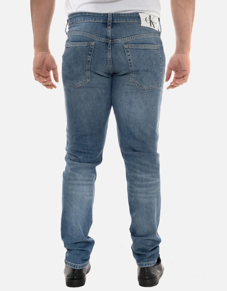 Mens Slim Taper Jeans (Blue)