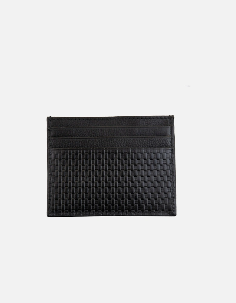 Mens Dirk Texture Cardholder (Black)