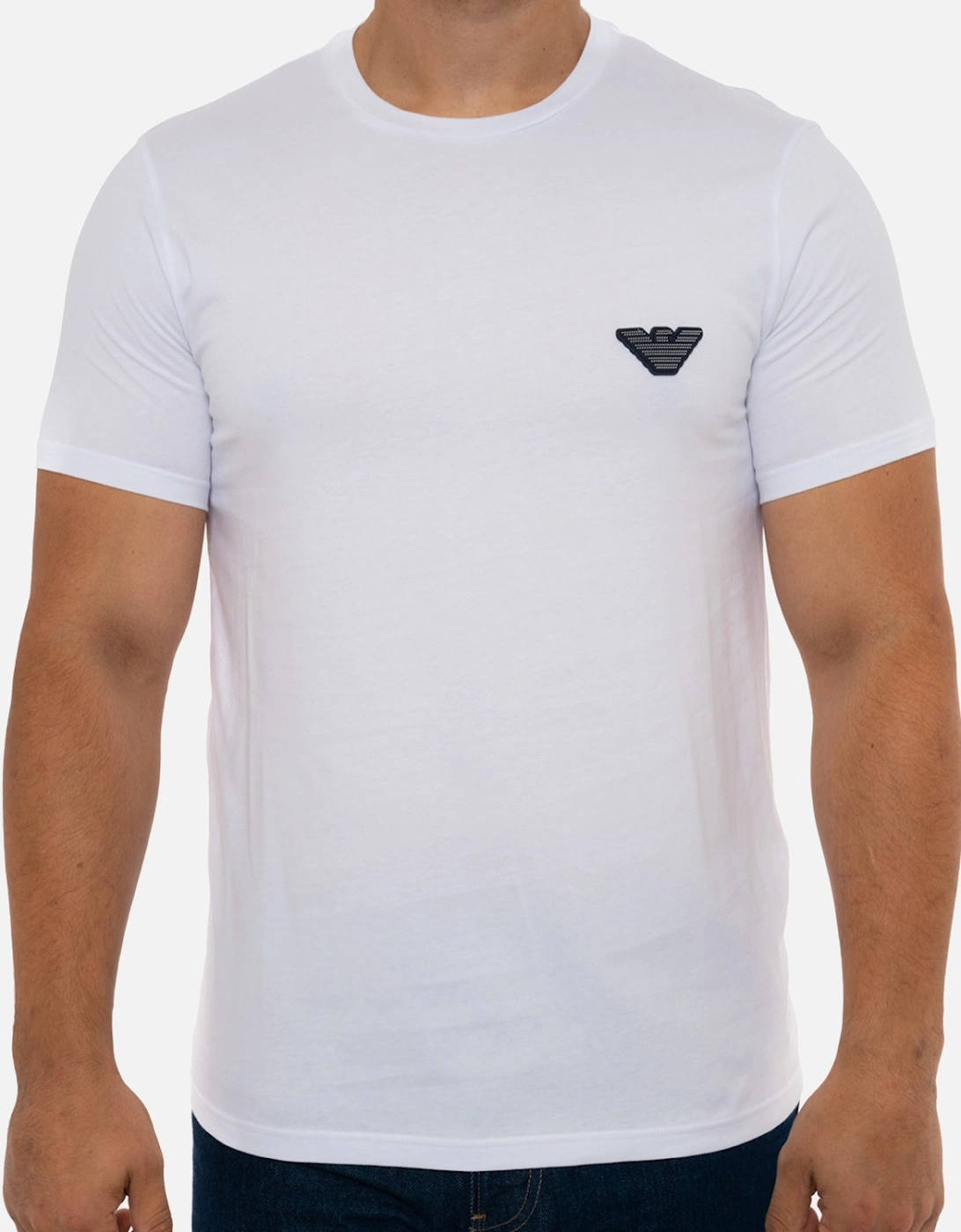 Underwear Mens Badge Logo T-Shirt (White), 8 of 7