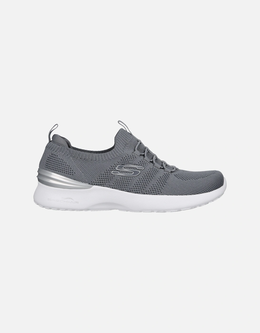 Womens Skech-Air Dynamight Slip On Trainers (Grey), 6 of 5