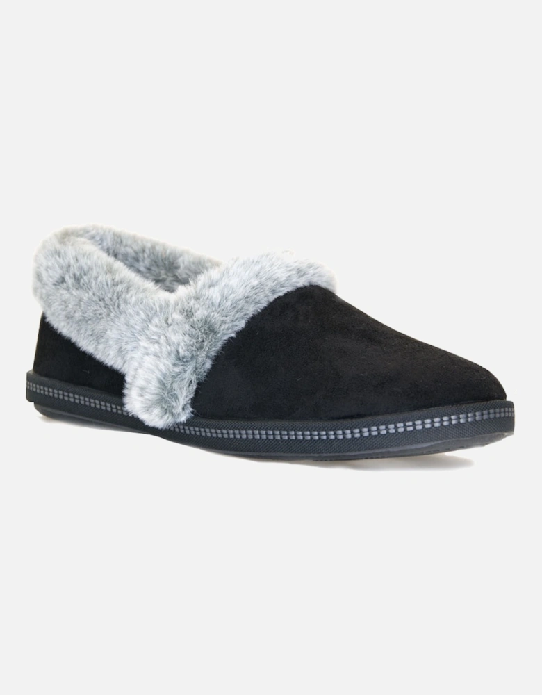 Womens Cozy Campfire Slippers (Taupe)