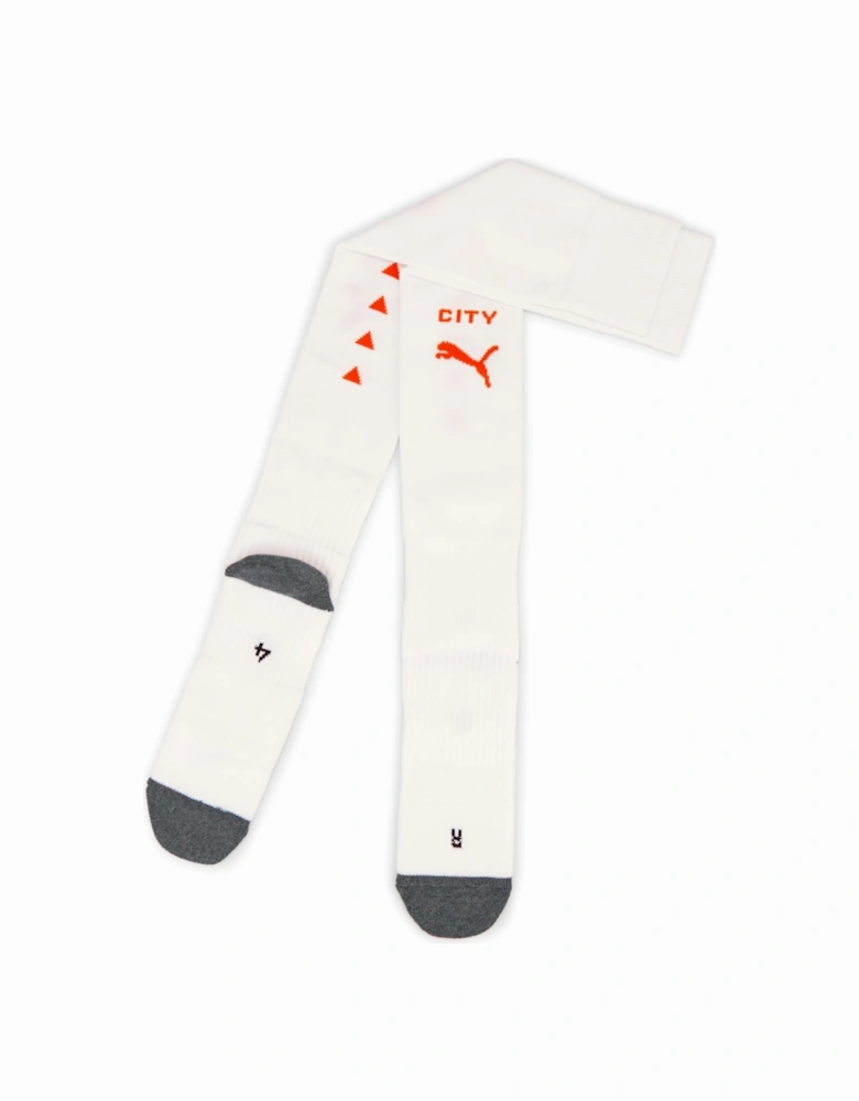 Youths Manchester City Away Socks 23/24 (White)
